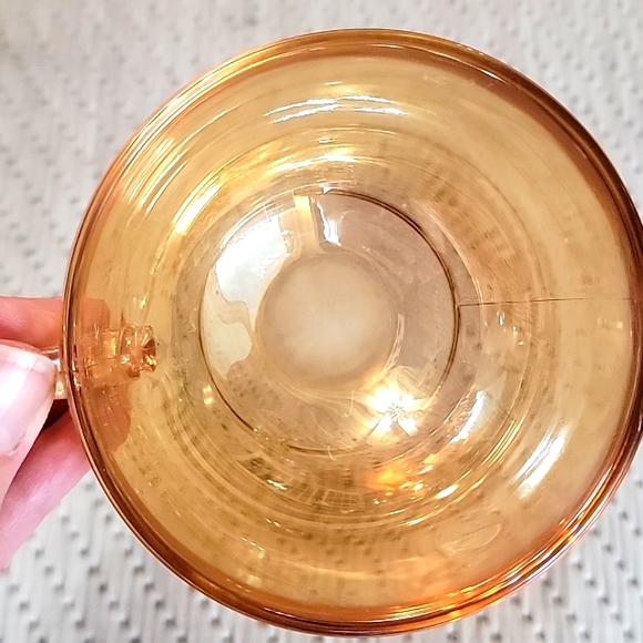 Vintage Carnival Glass Mugs - Picture 6 of 8